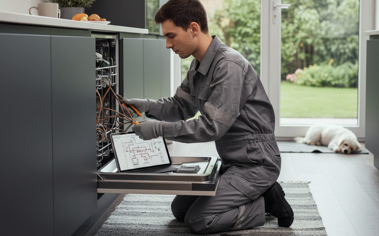 Professional local dishwasher repair engineer